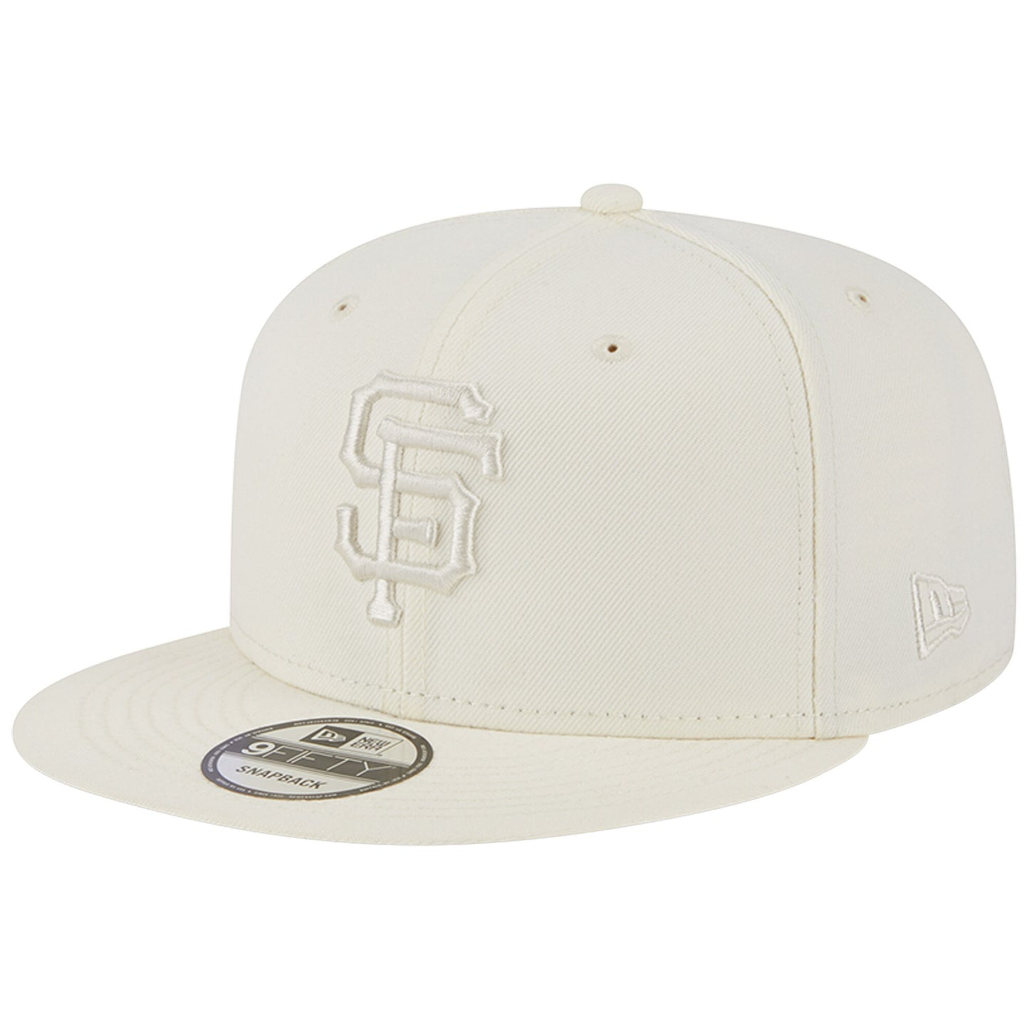 San Francisco Giants New Era Spring Color Basic 9FIFTY Snapback Hat - Cream