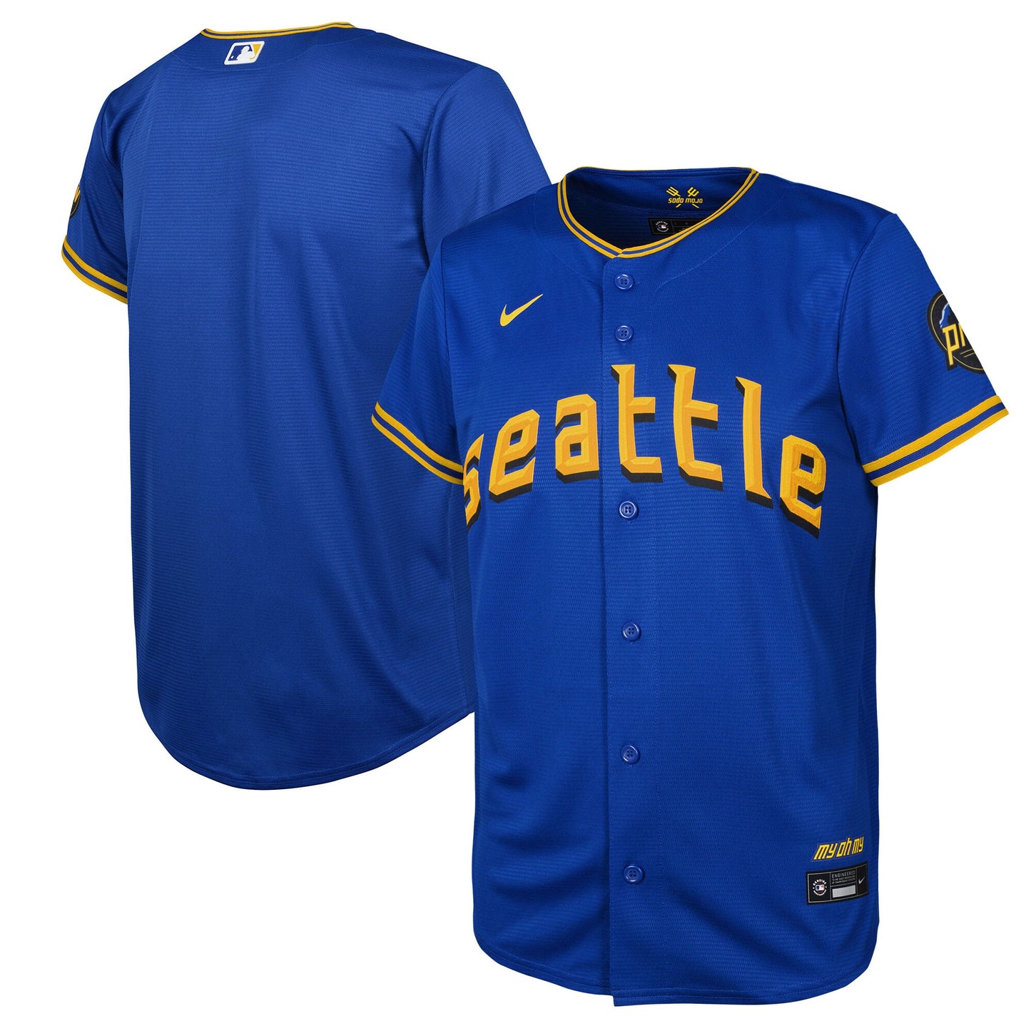Seattle Mariners Nike Youth 2023 City Connect Replica Jersey - Royal