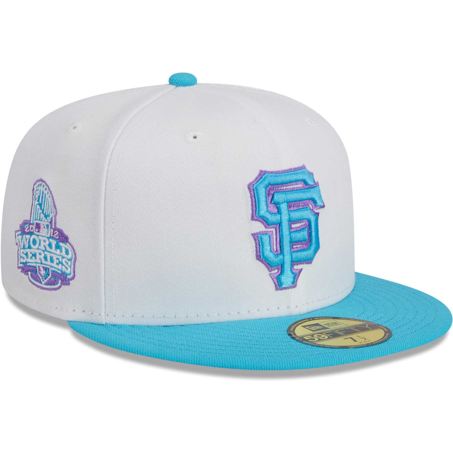 San Francisco Giants New Era Vice 59FIFTY Fitted Hat - White