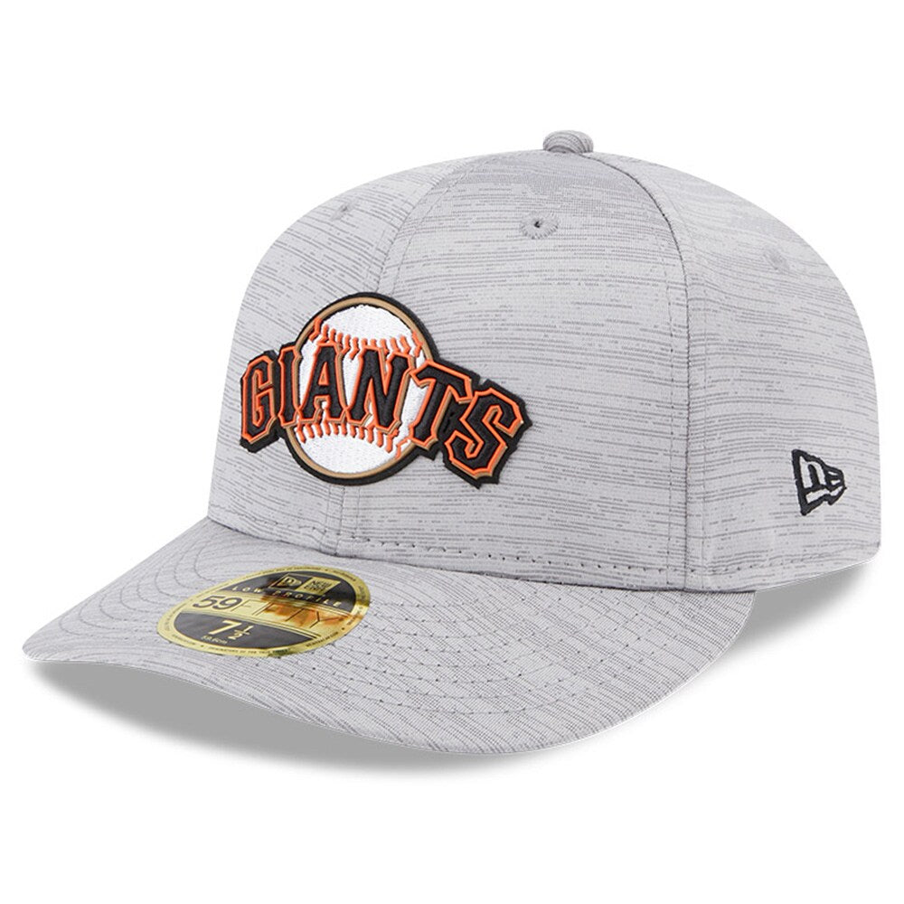 San Francisco Giants New Era 2023 Clubhouse Low Profile 59FIFTY Fitted Hat - Gray