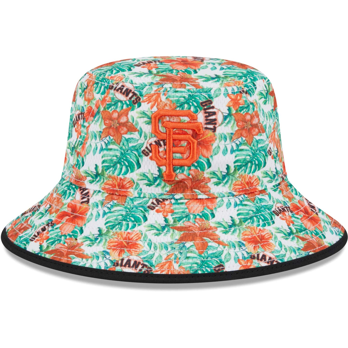San Francisco Giants New Era Tropic Floral Bucket Hat